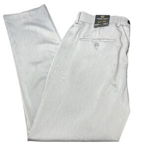 Nickel & Iron Mens Dress Pants Flex Slim Fit Size 34 X 30 Gray
